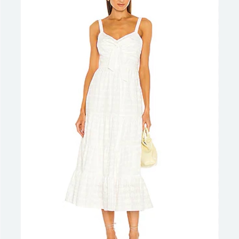 NWT LIKELY WHITE STASIA DRESS
